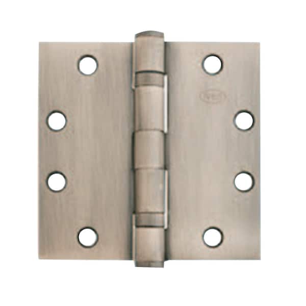 Ives 5-Knuckle Ball Bearing Hinge, Standard Weight, 5-in x 4-1/2-in, 8-Wire, Satin Chrome Finish 5BB1 5.0X4.5 652 TW8 CON - main